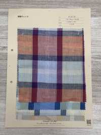 A-8174 리넨 체크[원단] ARINOBE CO., LTD. 서브 사진