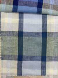 A-8174 리넨 체크[원단] ARINOBE CO., LTD. 서브 사진