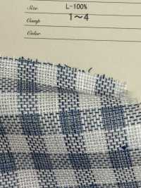 A-7060 유럽 리넨 내추럴 체크[원단] ARINOBE CO., LTD. 서브 사진