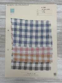 A-7060 유럽 리넨 내추럴 체크[원단] ARINOBE CO., LTD. 서브 사진