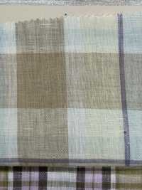A-5108 100% 리넨 마드라스 체크[원단] ARINOBE CO., LTD. 서브 사진