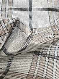 46218 LIM-bless 폴리에스터/레이온 40실 트윌 체크[원단] SUNWELL 서브 사진