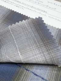 14418 50개 싱글 스레드 브로드클로스 모헤어 원사 체크[원단] SUNWELL 서브 사진