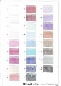 100049-C 50d 나일론 얇은 명주 (컬러)[원단] Coral 서브 사진