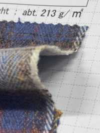 AW1703 트위스트 헤링본 플란넬 체크[원단] SHIBAYA 서브 사진