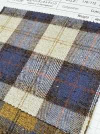 AW1704 트위스트 헤링본 플란넬 체크[원단] SHIBAYA 서브 사진