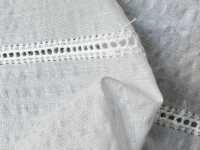 8026-865-1 자수 줄무늬 위의 기적의 물결[원단] 홋코(HOKKOH) 서브 사진