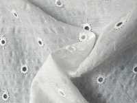 8026-860-1 자수 도트 위의 기적의 물결[원단] 홋코(HOKKOH) 서브 사진