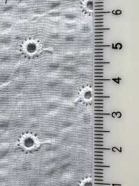 8026-860-1 자수 도트 위의 기적의 물결[원단] 홋코(HOKKOH) 서브 사진