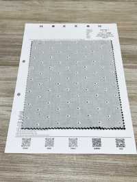 8026-860-1 자수 도트 위의 기적의 물결[원단] 홋코(HOKKOH) 서브 사진