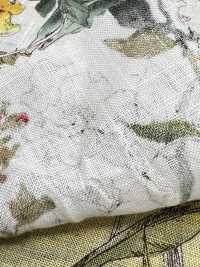 8026-780-1 100% 리넨 수채화 꽃[원단] 홋코(HOKKOH) 서브 사진