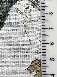 8026-780-1 100% 리넨 수채화 꽃[원단] 홋코(HOKKOH) 서브 사진