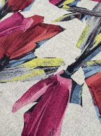 8026-790-3 꽃무늬 리넨 룸스테이트[원단] 홋코(HOKKOH) 서브 사진