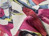 8026-790-3 꽃무늬 리넨 룸스테이트[원단] 홋코(HOKKOH) 서브 사진