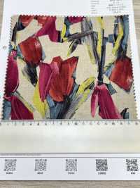 8026-790-3 꽃무늬 리넨 룸스테이트[원단] 홋코(HOKKOH) 서브 사진