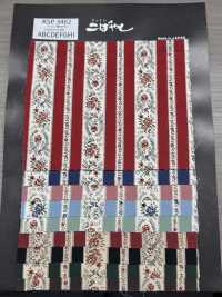 KSP3462 트윌 플로럴 프린트[원단] 코튼 코바야시 서브 사진