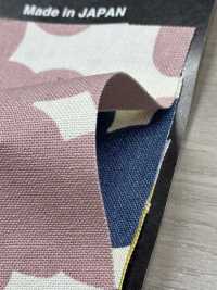 UP5967 10/1 캔버스 플로럴 아카네 프린트[원단] 코튼 코바야시 서브 사진