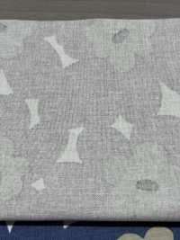 UP5967 10/1 캔버스 플로럴 아카네 프린트[원단] 코튼 코바야시 서브 사진