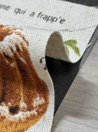 KTS6817 리넨 캔버스 빵 과자 프린트[원단] 코튼 코바야시 서브 사진