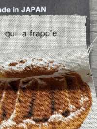 KTS6817 리넨 캔버스 빵 과자 프린트[원단] 코튼 코바야시 서브 사진