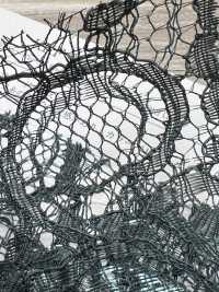 KKF8468S 원이어 스칼라 Ny/Ry Lamé 코드 레이스[원단] 우니 섬유(UNI TEXTILE) 서브 사진