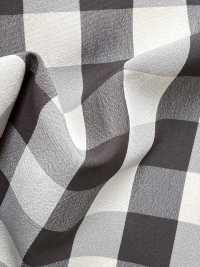 KKF1940CD-W-D1 와이드 폭 시어서커 체크[원단] 우니 섬유(UNI TEXTILE) 서브 사진