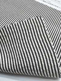 KKF4055-W-D1 홀로우 에어로 트윌 스트라이프 와이드 폭[원단] 우니 섬유(UNI TEXTILE) 서브 사진