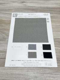 KKF4055-W-D1 홀로우 에어로 트윌 스트라이프 와이드 폭[원단] 우니 섬유(UNI TEXTILE) 서브 사진