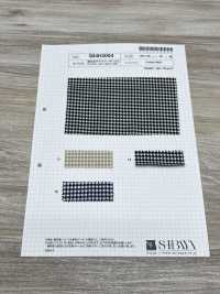 SB4H3004 코튼 원사 염색 보일 론 깅엄[원단] SHIBAYA 서브 사진