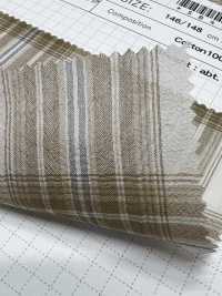 SB4H3005 코튼 원사 염색 보일 론 체크[원단] SHIBAYA 서브 사진