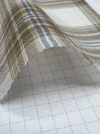 SB4H3005 코튼 원사 염색 보일 론 체크[원단] SHIBAYA 서브 사진