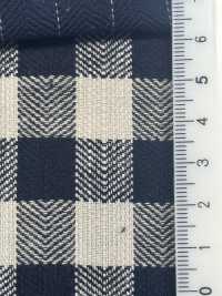 CHL-6349 린넨 불균일 실 헨리 리본 세탁기 가공[원단] 쿠와무라 섬유(KUWAMURA) 서브 사진