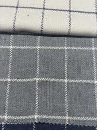 SBT-020 오가닉 헤링본 윈도페인 체크[원단] 쿠와무라 섬유(KUWAMURA) 서브 사진
