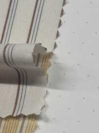 SBT-019 오가닉 내추럴 링클 워시드 스트라이프[원단] 쿠와무라 섬유(KUWAMURA) 서브 사진