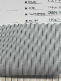SBT-023 에코 스트라이프[원단] 쿠와무라 섬유(KUWAMURA) 서브 사진