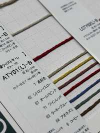 ATY01(L)-B 리넨 꼬인 실 1.3mm[리본 / 테이프 / 코드] Cordon 서브 사진