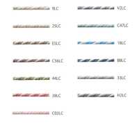 LCTY01(M)-B 리넨 컬러 트위스트 실 0.8mm[리본 / 테이프 / 코드] Cordon 서브 사진