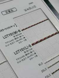 LCTY01(M)-B 리넨 컬러 트위스트 실 0.8mm[리본 / 테이프 / 코드] Cordon 서브 사진