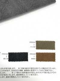 OWE35450 면과 리넨 캔버스의 리넨 목탄 염색 및 감 타닌 염색[원단] Oharayaseni 서브 사진