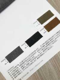 OWE35489 면과 리넨 캔버스의 리넨 목탄 염색 및 감 타닌 염색[원단] Oharayaseni 서브 사진