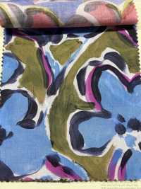 DP-7930-3 60 잔디 디지털 프린트 대형 꽃[원단] 홋코(HOKKOH) 서브 사진