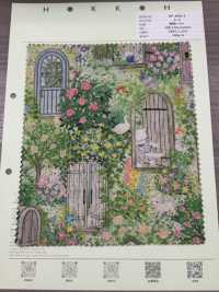 DP-4856-4 시크릿 가든 리넨 룸스테이트 시트[원단] 홋코(HOKKOH) 서브 사진