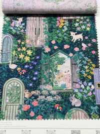 DP-4856-4 시크릿 가든 리넨 룸스테이트 시트[원단] 홋코(HOKKOH) 서브 사진