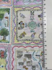 DP-4440-6 60 잔디 디지털 프린트 손수건 수집가[원단] 홋코(HOKKOH) 서브 사진