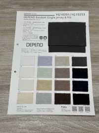 YG10253 DEPEND 랜덤 원형 리브[원단] YAGI 서브 사진