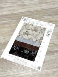 KCL534-D63 레이온 리넨 캔버스 레이스[원단] 우니 섬유(UNI TEXTILE) 서브 사진