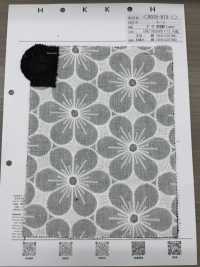 8026-870-1 거즈 자수 꽃[원단] 홋코(HOKKOH) 서브 사진