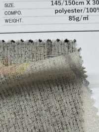 7026-400-1 시어 리브 트랜스퍼 라지 플라워[원단] 홋코(HOKKOH) 서브 사진