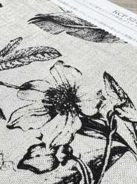 KCP524-D493 레이온 리넨 캔버스 단색 프린트[원단] 우니 섬유(UNI TEXTILE) 서브 사진