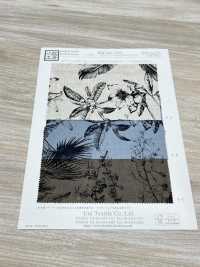 KCP524-D493 레이온 리넨 캔버스 단색 프린트[원단] 우니 섬유(UNI TEXTILE) 서브 사진